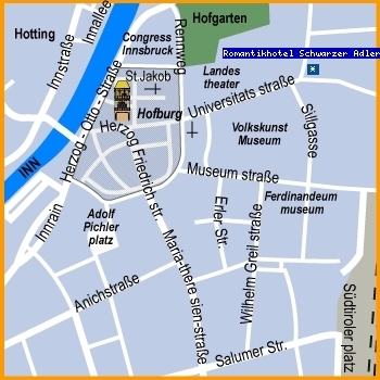 Location of Hotel Romantikhotel Schwarzer Adler