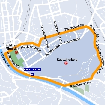 Location of Hotel Hotel Stein