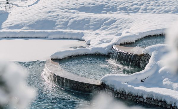 Ice bathing at the Stanglwirt