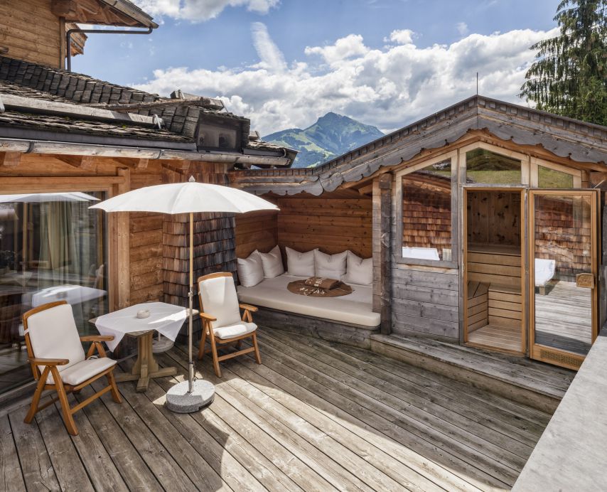 Private Dachterrasse mit